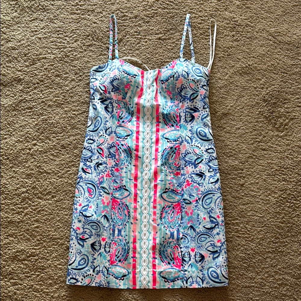 Floral Paisley Print Dress